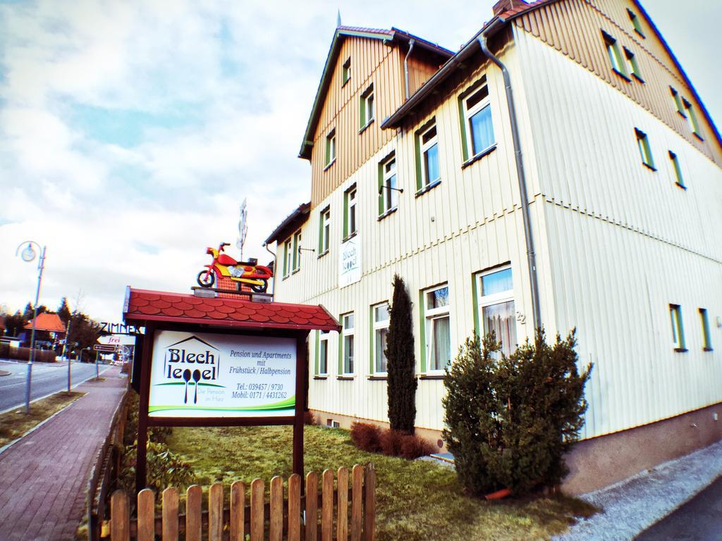 Blechleppel - Die Pension Im Harz Benneckenstein Luaran gambar